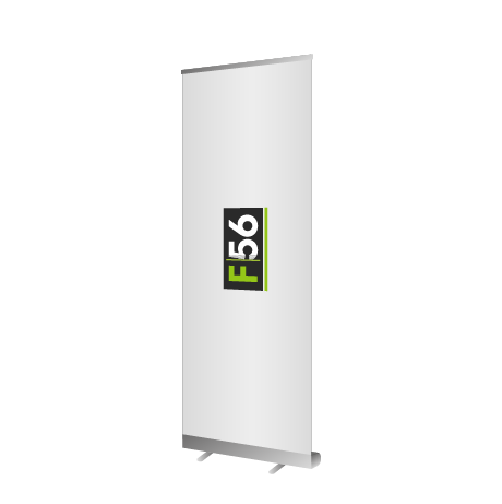 Roll-Up Budget | B 60 cm x H 160 cm | einseitig bedruckt